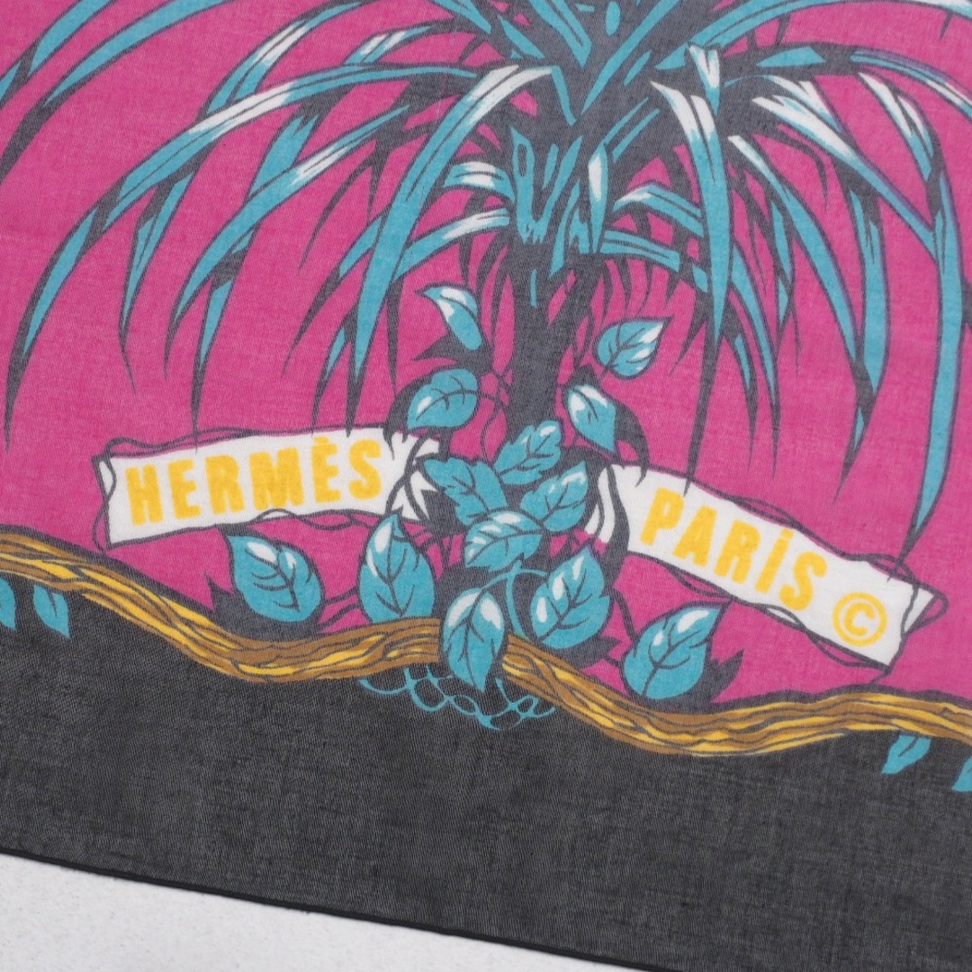 HERMES - HERMES エルメス ストール パレオ 大判ショール ヒョウ HERMES - HERMES エルメス ストール パレオ 大判ショール ヒョウ