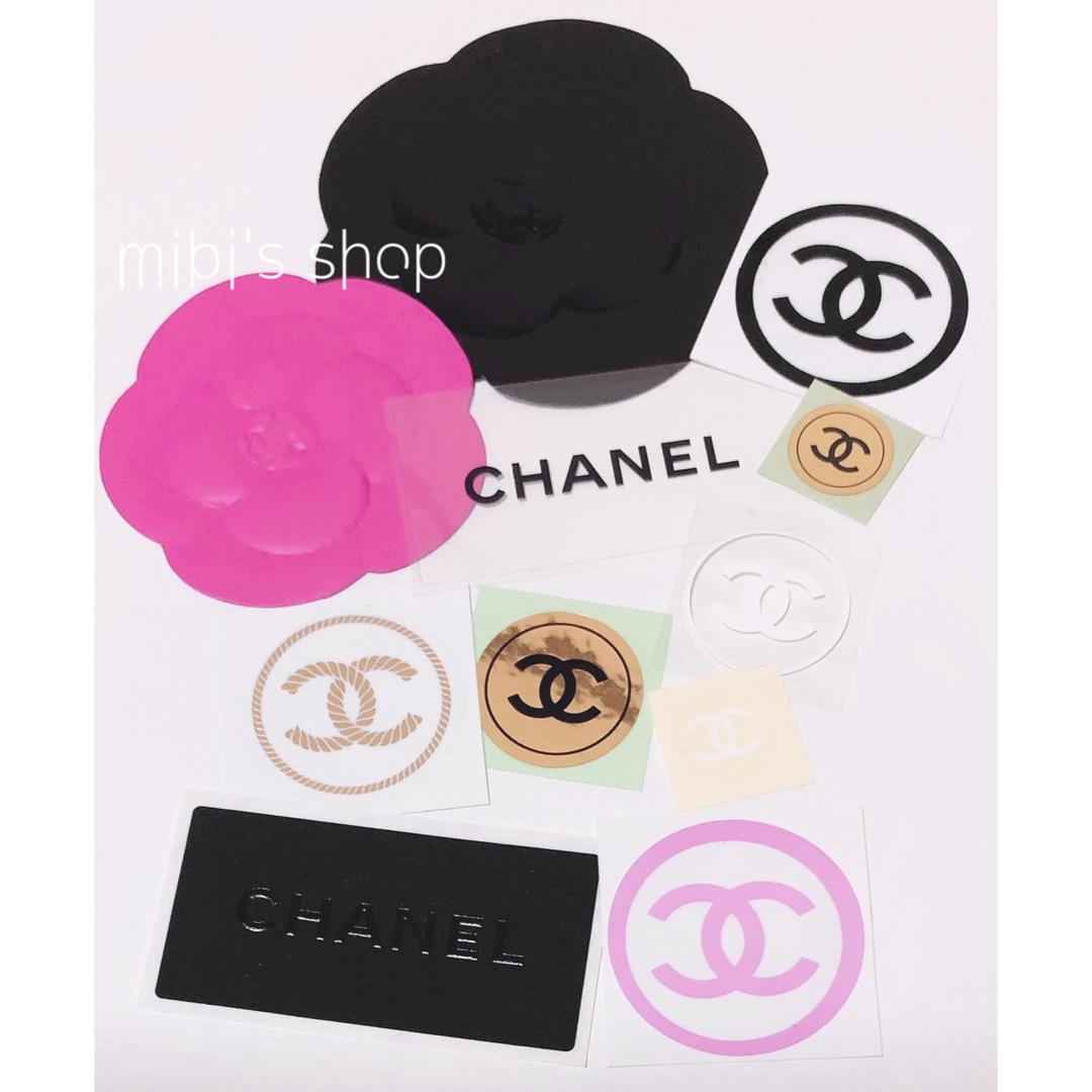 CHANEL - シャネル🩷ステッカー シールの通販 by mibi's shop CHANEL - シャネル🩷ステッカー シールの通販 by mibi's shop
