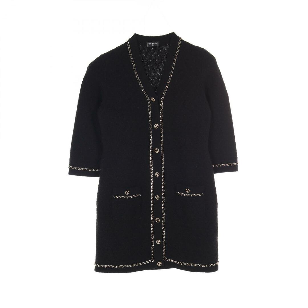 CHANEL - CHANEL シャネル カーディガン ココマークボタンの通販 CHANEL - CHANEL シャネル カーディガン ココマークボタンの通販