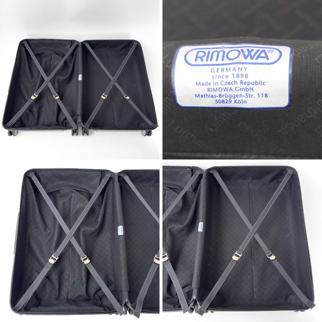 RIMOWA - リモワ ルフトハンザ エアーライトコレクション 85L 4 RIMOWA - リモワ ルフトハンザ エアーライトコレクション 85L 4