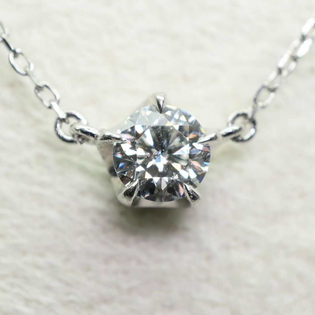 4℃ - 4℃ 一粒 ダイヤ ネックレス 0.327ct プラチナ /24-3561Sの 4℃ - 4℃ 一粒 ダイヤ ネックレス 0.327ct プラチナ /24-3561Sの