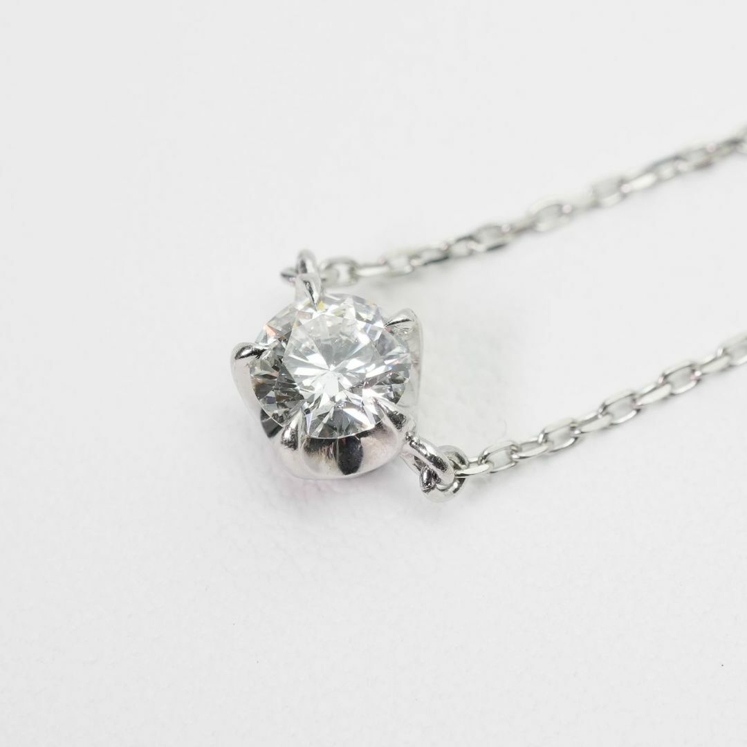 4℃ - 4℃ 一粒 ダイヤ ネックレス 0.327ct プラチナ /24-3561Sの 4℃ - 4℃ 一粒 ダイヤ ネックレス 0.327ct プラチナ /24-3561Sの