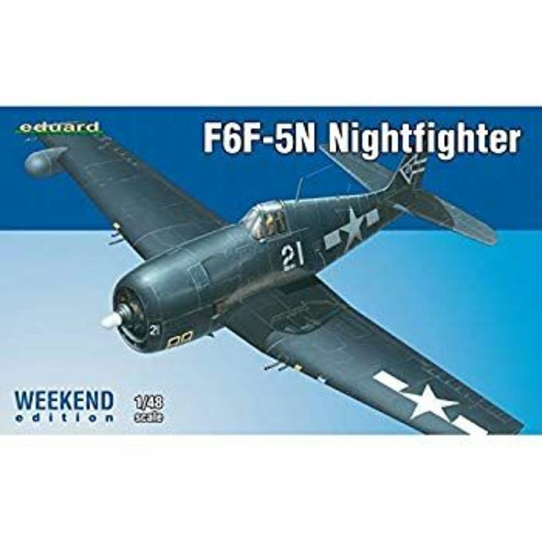 (未使用・未開封品) エデュアルド 1/48 ウィークエンドエディション アメリカ海軍 グラマンF6F-5Nヘルキャット プラモデル EDU84133 qdkdu57 エンタメ/ホビーのエンタメ その他(その他)の商品写真