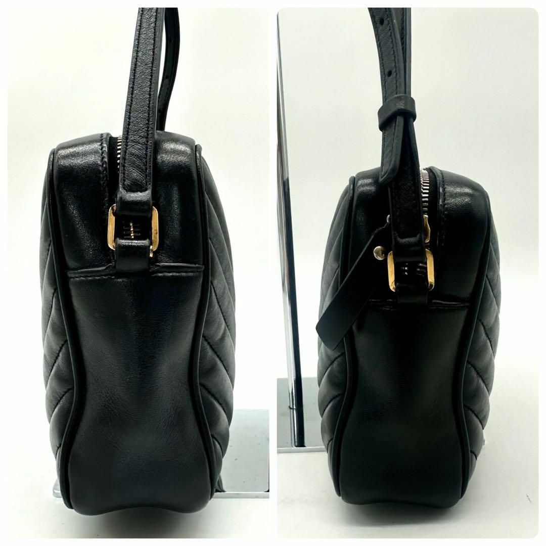 SAINT LAURENT - サンローラン YSLロゴ キルティング ラムスキン SAINT LAURENT - サンローラン YSLロゴ キルティング ラムスキン