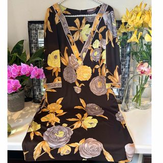 LEONARD - 極美品 レオナール LEONARD FASHION ワンピース LEONARD - 極美品 レオナール LEONARD FASHION ワンピース