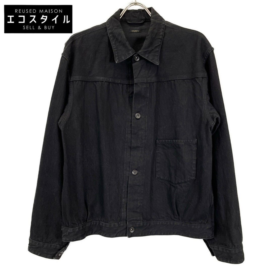 COMOLI - コモリ 19AW ブラック Q03-01006 デニムジャケット 3の通販 by COMOLI - コモリ 19AW ブラック Q03-01006 デニムジャケット 3の通販 by