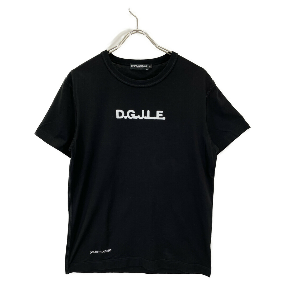DOLCE&GABBANA - ドルチェアンドガッバーナ ブラック D.G.J.L.E ロゴ DOLCE&GABBANA - ドルチェアンドガッバーナ ブラック D.G.J.L.E ロゴ