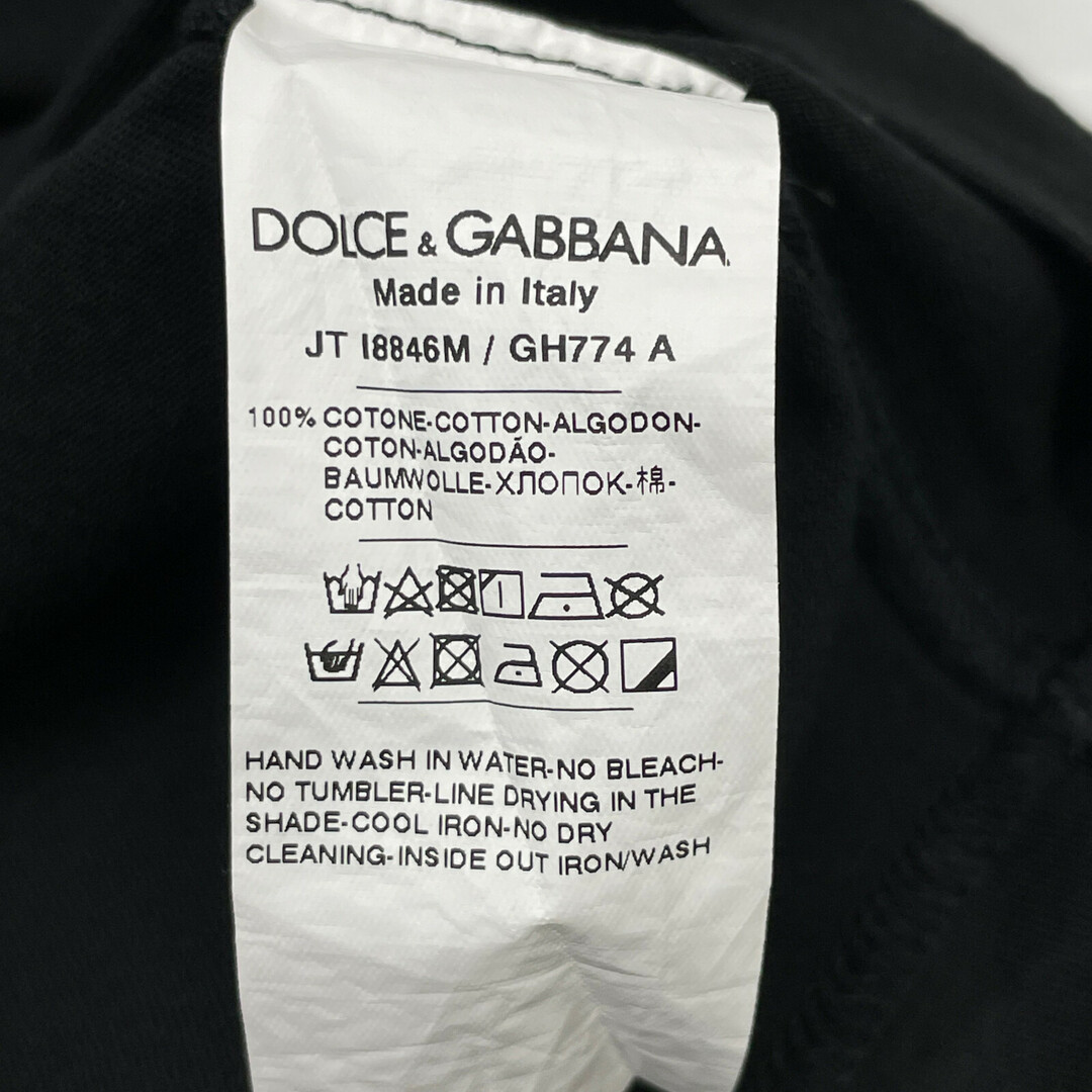 DOLCE&GABBANA - ドルチェアンドガッバーナ ブラック D.G.J.L.E ロゴ DOLCE&GABBANA - ドルチェアンドガッバーナ ブラック D.G.J.L.E ロゴ