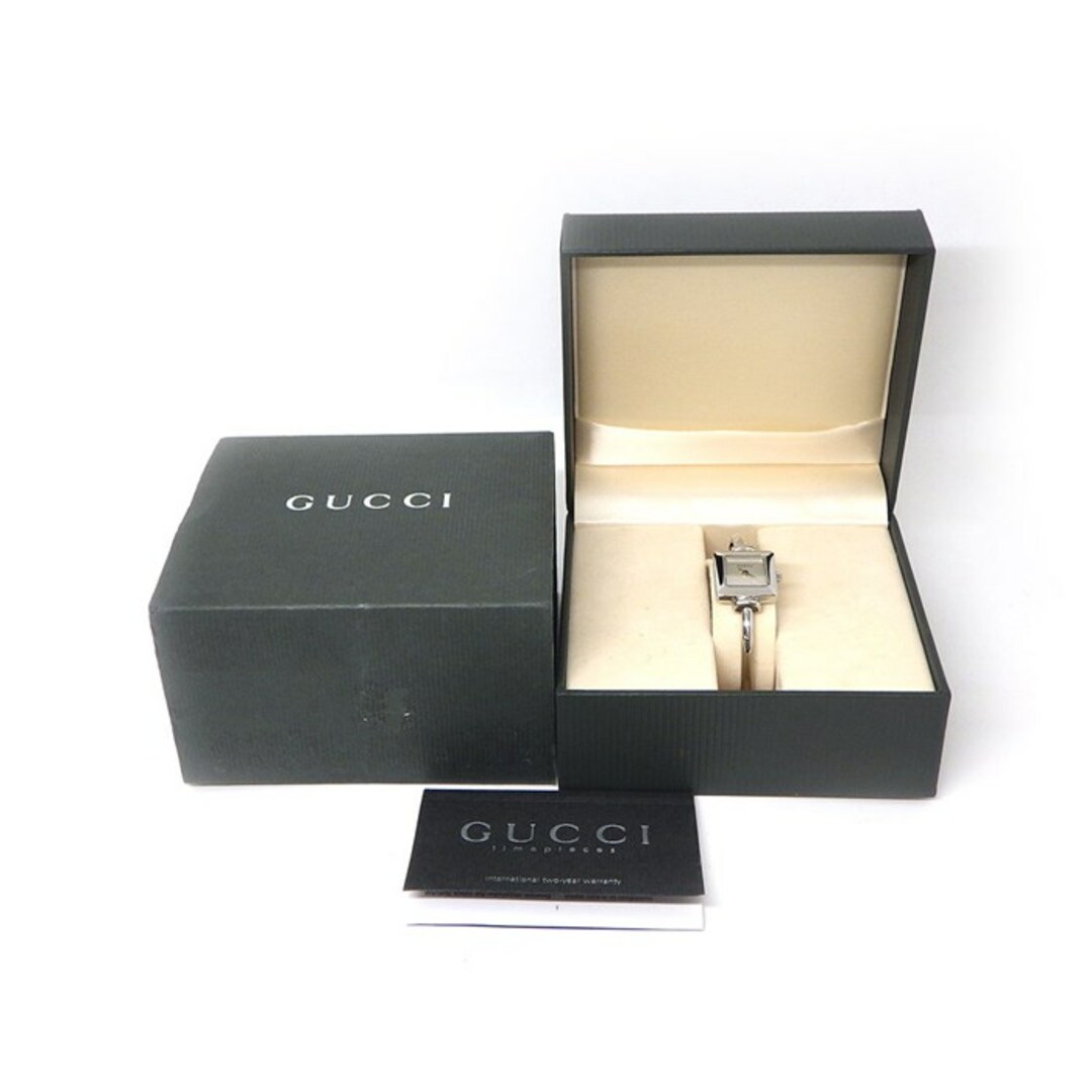 GUCCI - グッチ GUCCI 腕時計 バングルウォッチ 1900L スクエア GUCCI - グッチ GUCCI 腕時計 バングルウォッチ 1900L スクエア