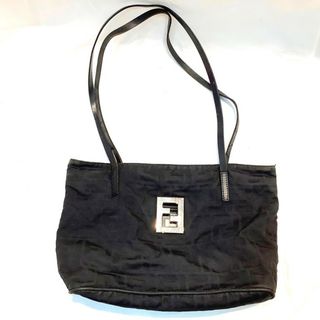 FENDI - フェンディ トートバッグ ブラック 7VA538 美品 レザー FENDI - フェンディ トートバッグ ブラック 7VA538 美品 レザー