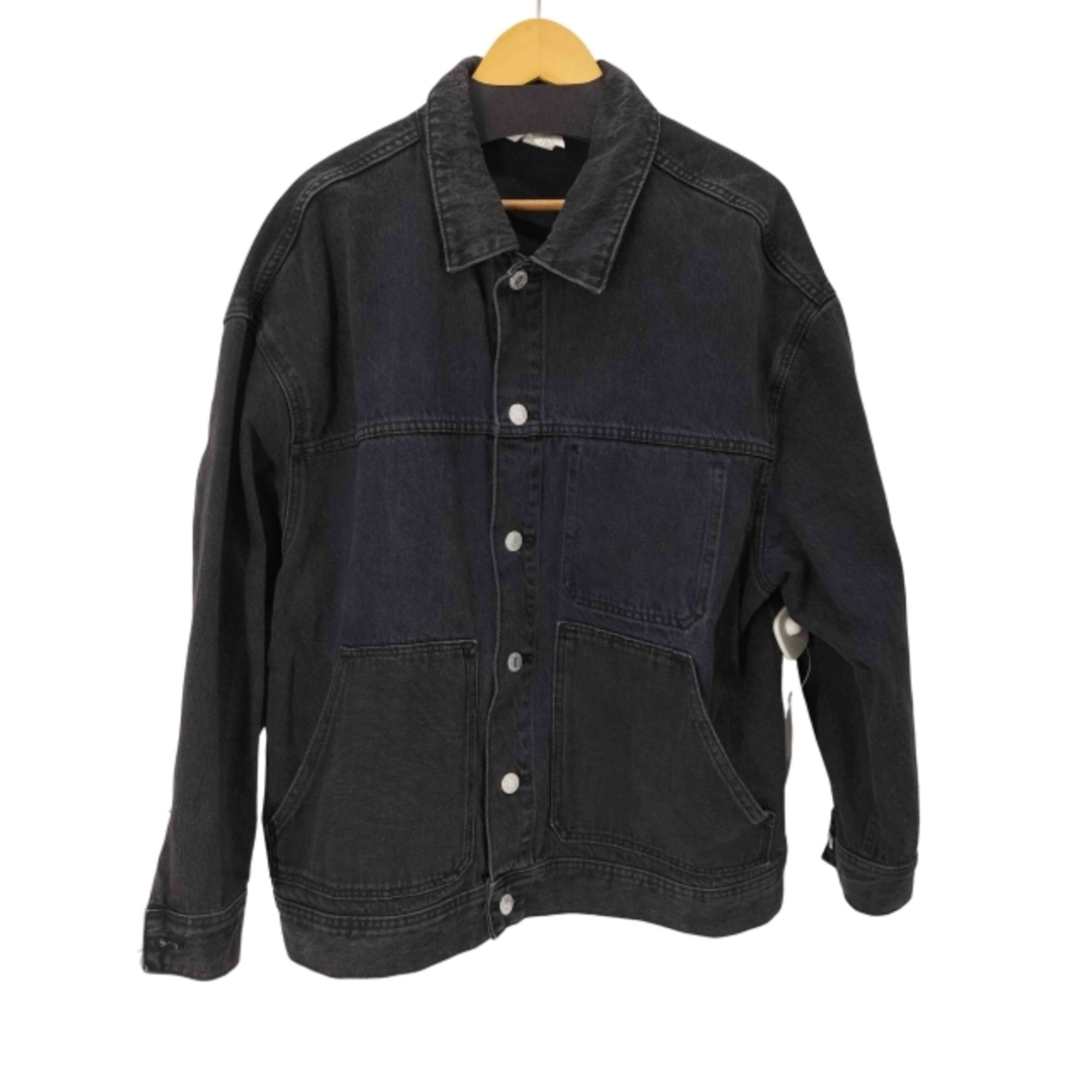 H&M - H&M(エイチアンドエム) RELAXED FIT ブラックデニム H&M - H&M(エイチアンドエム) RELAXED FIT ブラックデニム