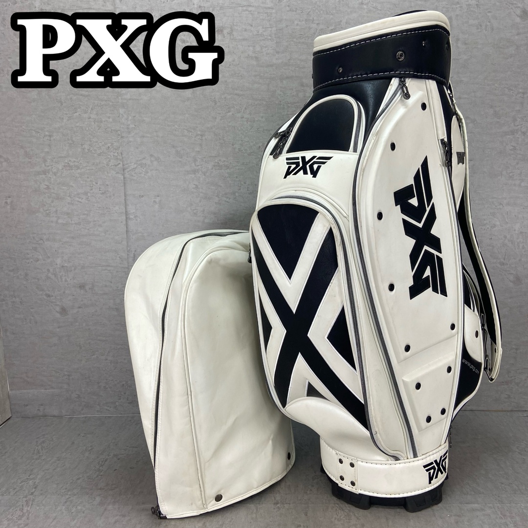 PXG ゴルフ キャディバッグ カート式 約10型 約25cm 5分割 5.0kg PXG ゴルフ キャディバッグ カート式 約10型 約25cm 5分割 5.0kg