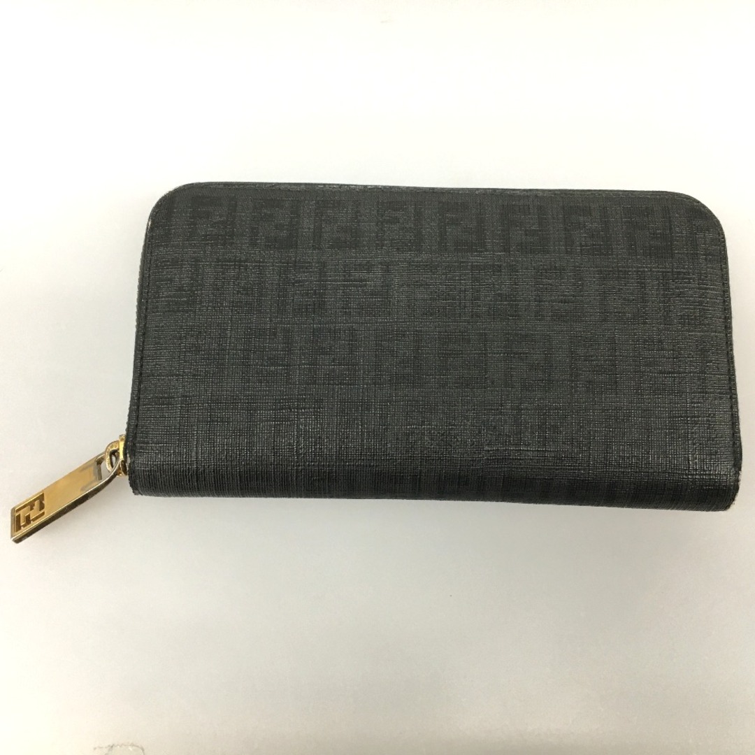 FENDI - △△FENDI フェンディ ズッキーニ ラウンドファスナー FENDI - △△FENDI フェンディ ズッキーニ ラウンドファスナー