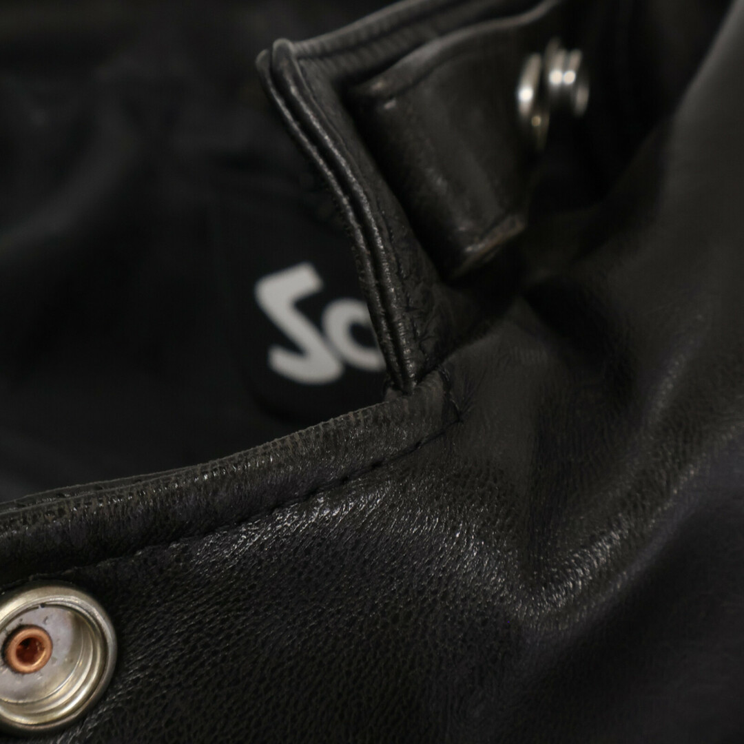 schott - ショット 3101048 ブラック DOUBLE BREST RIDERS シープスキン schott - ショット 3101048 ブラック DOUBLE BREST RIDERS シープスキン