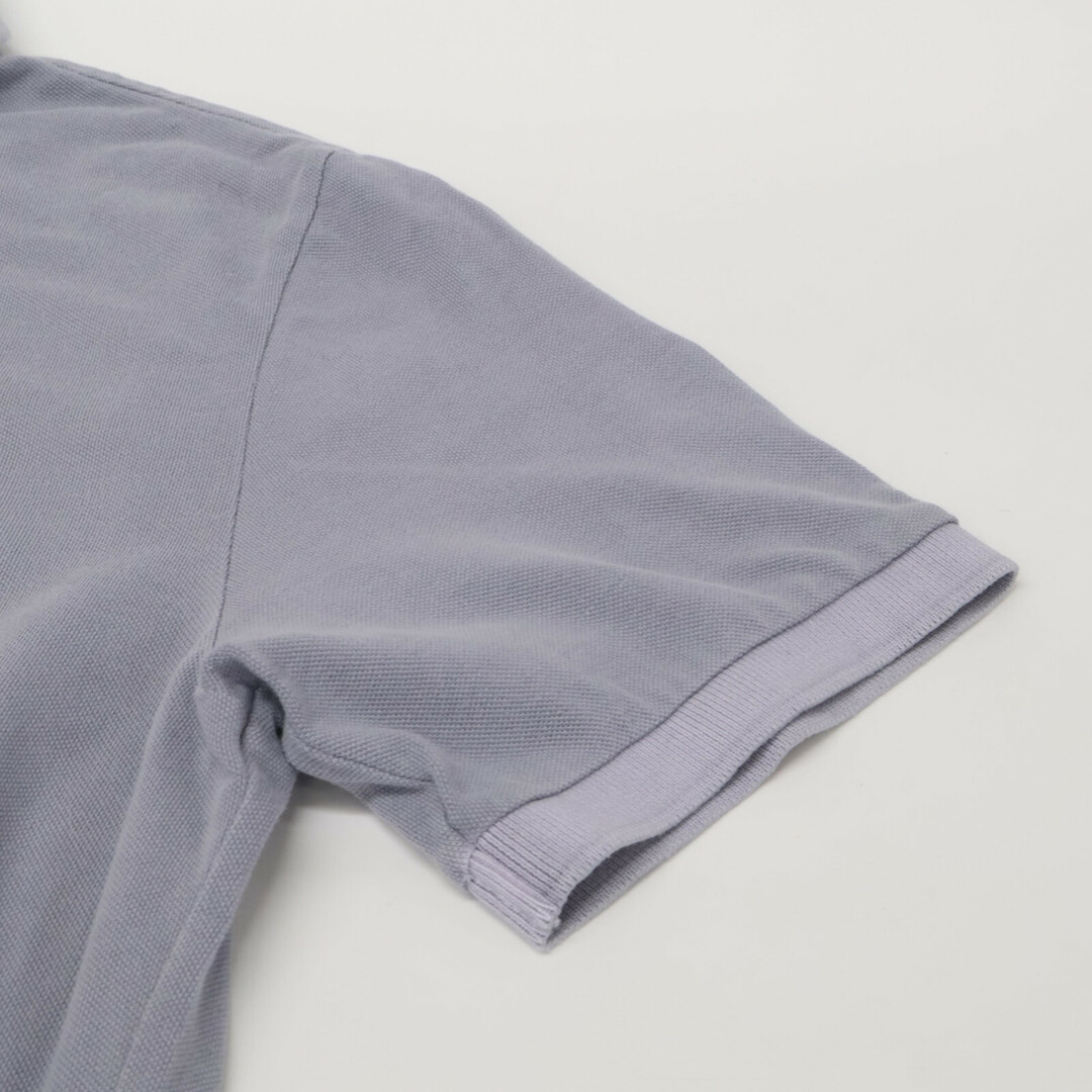 STONE ISLAND - ストーンアイランド 661522S67 ブルー スクエア刺繍 STONE ISLAND - ストーンアイランド 661522S67 ブルー スクエア刺繍