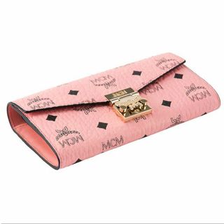 MCM - 未使用保管 MCM エムシーエム ヴィセトス ラウンド長財布 MCM - 未使用保管 MCM エムシーエム ヴィセトス ラウンド長財布