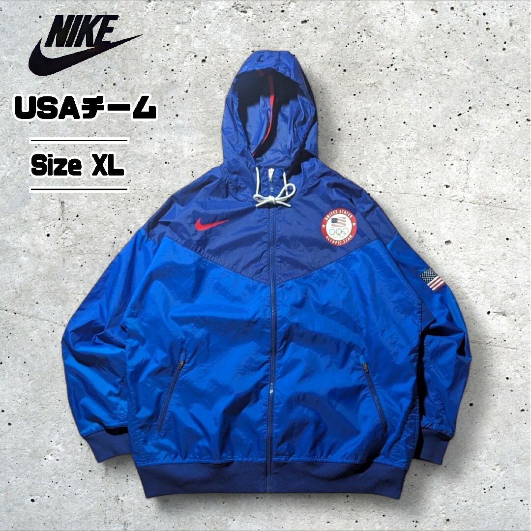 NIKE - 激レアNIKEナイキUSA代表オリンピックチームナイロン NIKE - 激レアNIKEナイキUSA代表オリンピックチームナイロン