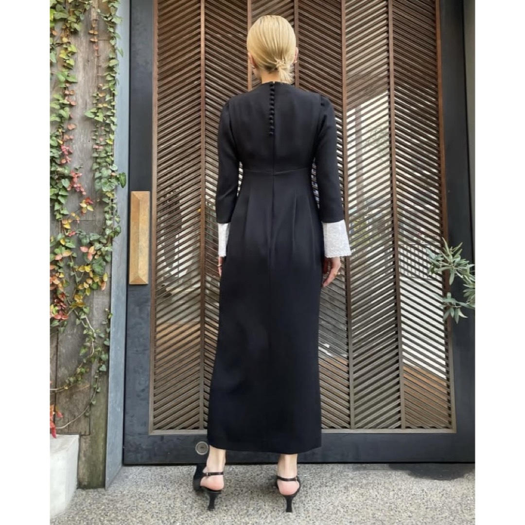mame - Mame Kurogouchi 2024SS レースカフスドレスの通販 by mame - Mame Kurogouchi 2024SS レースカフスドレスの通販 by