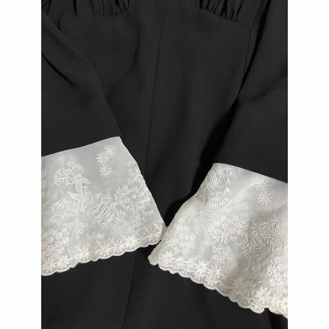 mame - Mame Kurogouchi 2024SS レースカフスドレスの通販 by mame - Mame Kurogouchi 2024SS レースカフスドレスの通販 by
