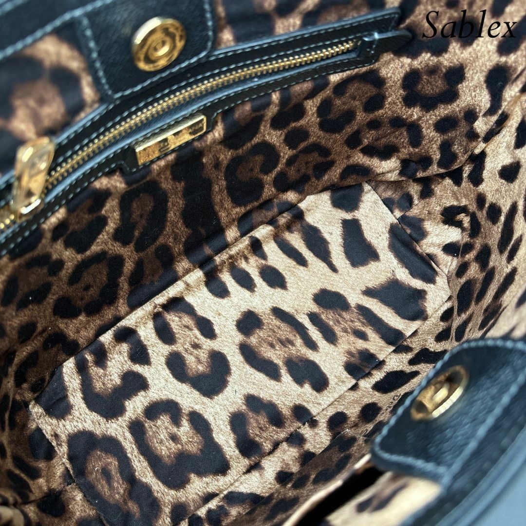 DOLCE&GABBANA - 【極美品】ドルチェ&ガッバーナ レザー DOLCE&GABBANA - 【極美品】ドルチェ&ガッバーナ レザー