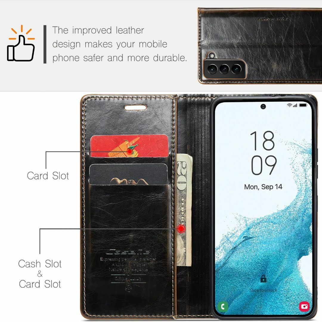 Galaxy S22 ケース 手帳型 galaxy s22 カバー 手帳 SC- スマホ/家電/カメラのスマホアクセサリー(その他)の商品写真