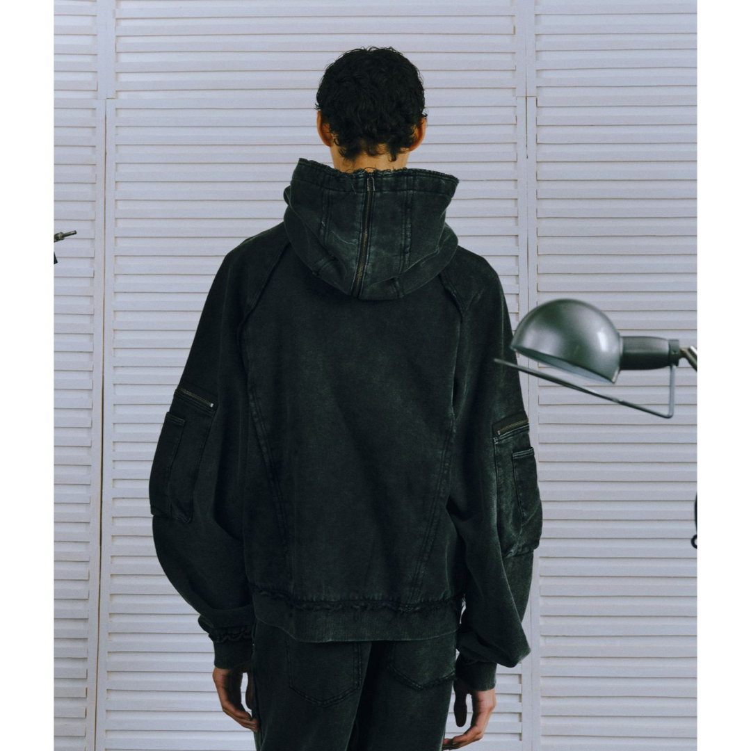 HARE - 【HARE】 ピグメントダブルポケットZIPパーカーの通販 by HARE - 【HARE】 ピグメントダブルポケットZIPパーカーの通販 by