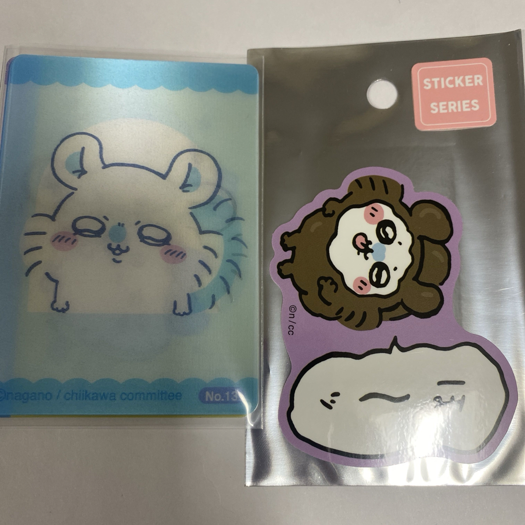ちいかわ(チイカワ)のちいかわ 今日のサイコー報酬袋 モモンガ 郵便局 エンタメ/ホビーのアニメグッズ(カード)の商品写真