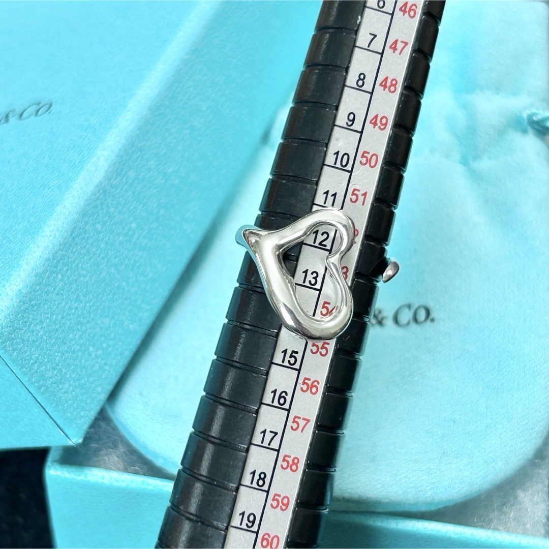 Tiffany & Co. - ティファニー オープンハート リング 指輪 12号 Tiffany & Co. - ティファニー オープンハート リング 指輪 12号