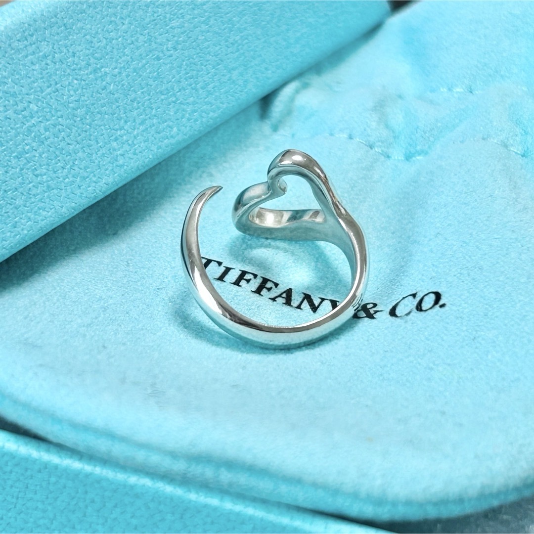 Tiffany & Co. - ティファニー オープンハート リング 指輪 12号 Tiffany & Co. - ティファニー オープンハート リング 指輪 12号