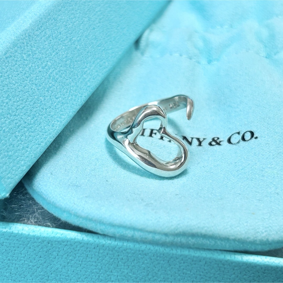 Tiffany & Co. - ティファニー オープンハート リング 指輪 12号 Tiffany & Co. - ティファニー オープンハート リング 指輪 12号