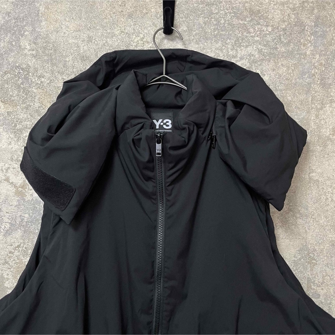 Y-3 - Y-3 ワイスリー ロング ダウンベスト ヨウジヤマモトの Y-3 - Y-3 ワイスリー ロング ダウンベスト ヨウジヤマモトの