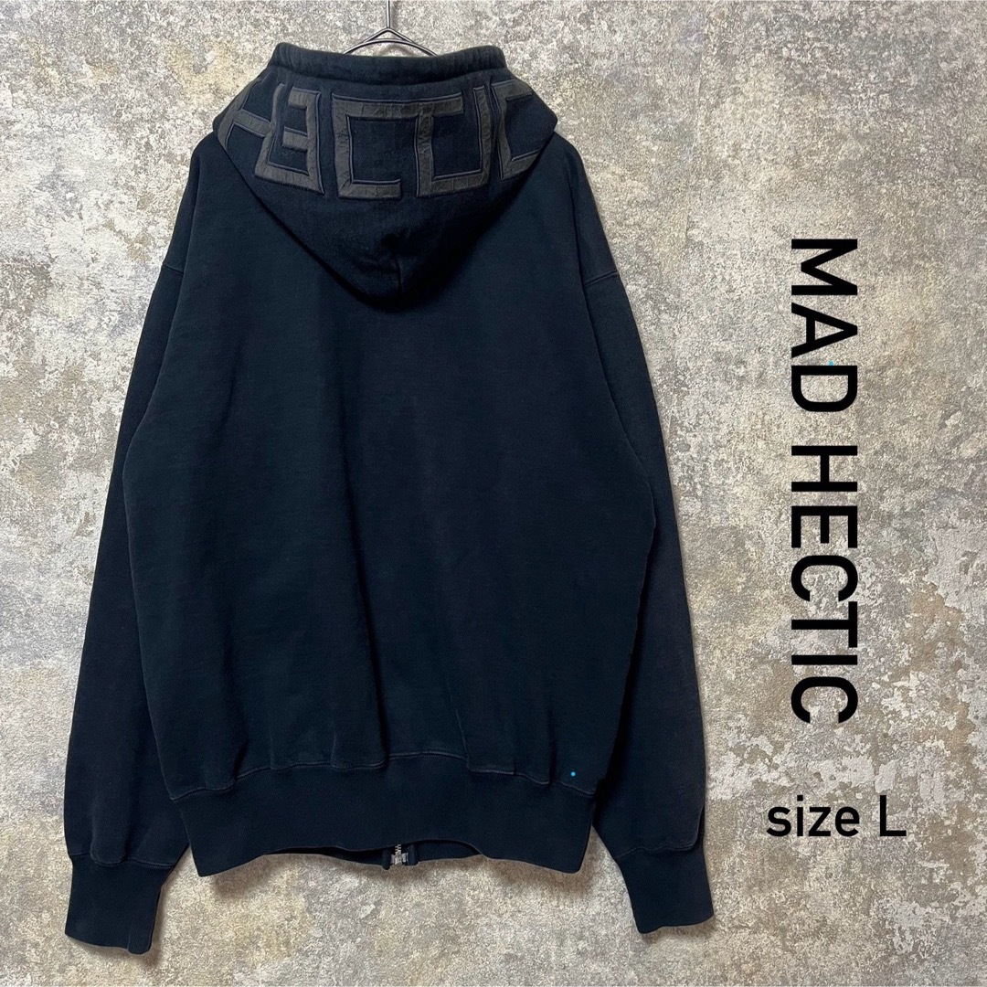 HECTIC - MAD HECTIC マッドヘクティク ジップアップ パーカーの HECTIC - MAD HECTIC マッドヘクティク ジップアップ パーカーの