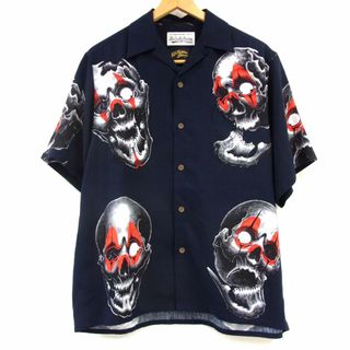 WACKO MARIA - Lサイズ wackomaria striped シャツ キムタクの WACKO MARIA - Lサイズ wackomaria striped シャツ キムタクの