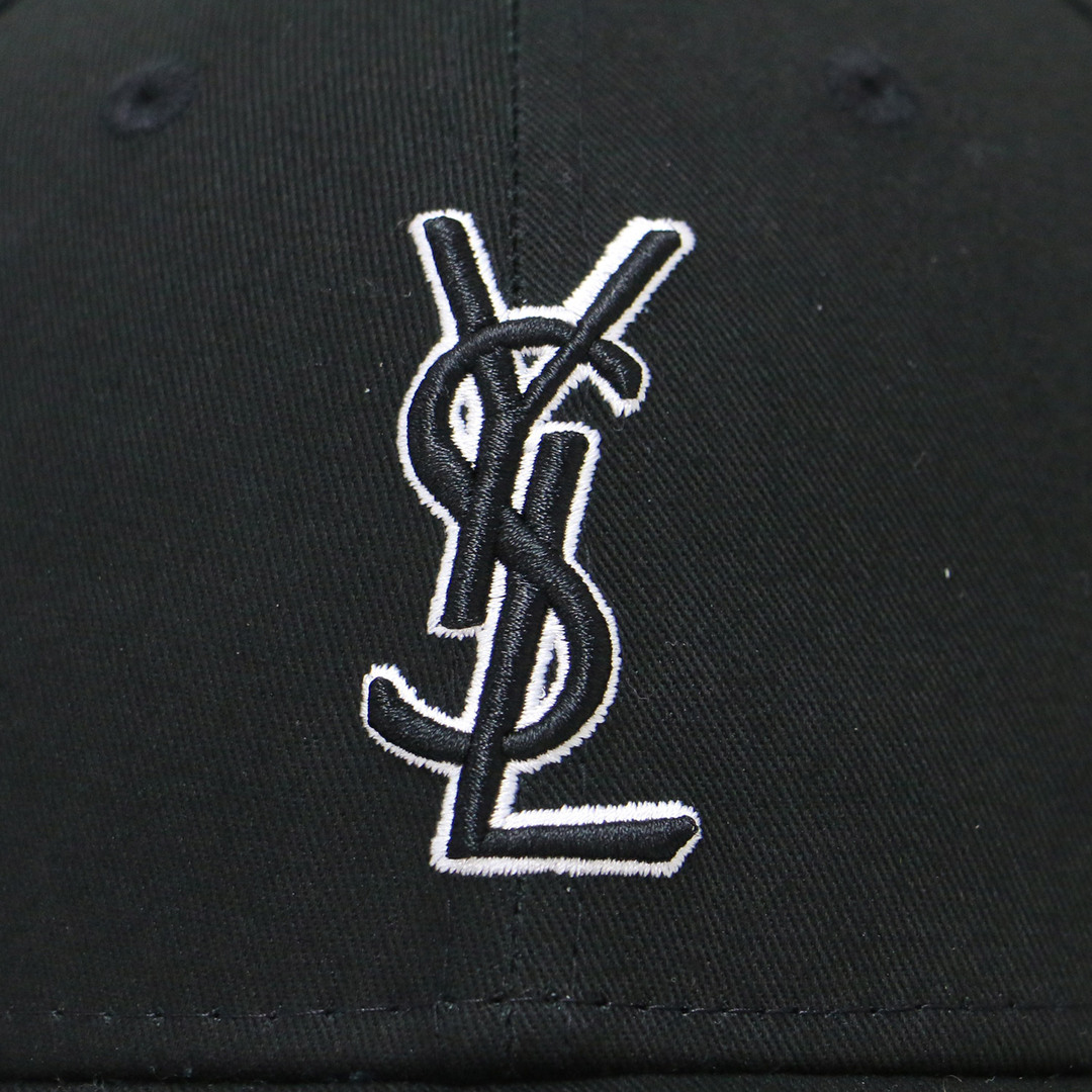 美品】SAINT LAURENT PARIS サンローラン パリ New Era キャップ 美品】SAINT LAURENT PARIS サンローラン パリ New Era キャップ
