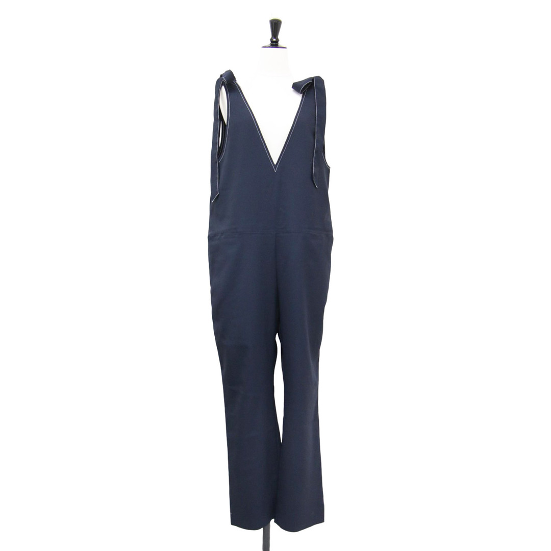 新品】yori ヨリ サロペット ネイビー 紺 サイズ:38(M 新品】yori ヨリ サロペット ネイビー 紺 サイズ:38(M