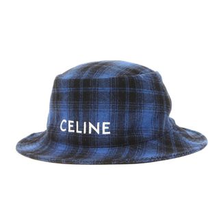 CELINE - CELINE セリーヌ ハット サイズ:L / ロゴ 刺繍 CELINE - CELINE セリーヌ ハット サイズ:L / ロゴ 刺繍