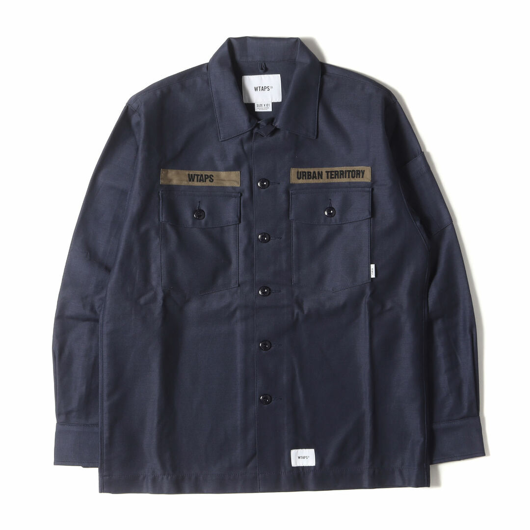 W)taps - 【美品】WTAPS ダブルタップス シャツ サイズ:S / 20AW W)taps - 【美品】WTAPS ダブルタップス シャツ サイズ:S / 20AW