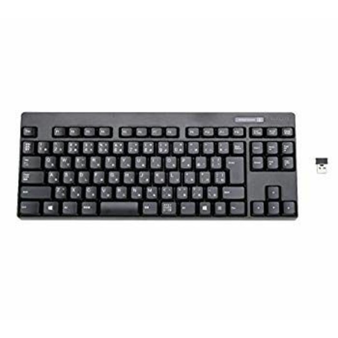 (未使用・未開封品) エレコム ミニキーボード ワイヤレス メンブレン ブラック TK-FDM086TBK wyeba8q インテリア/住まい/日用品の文房具(その他)の商品写真
