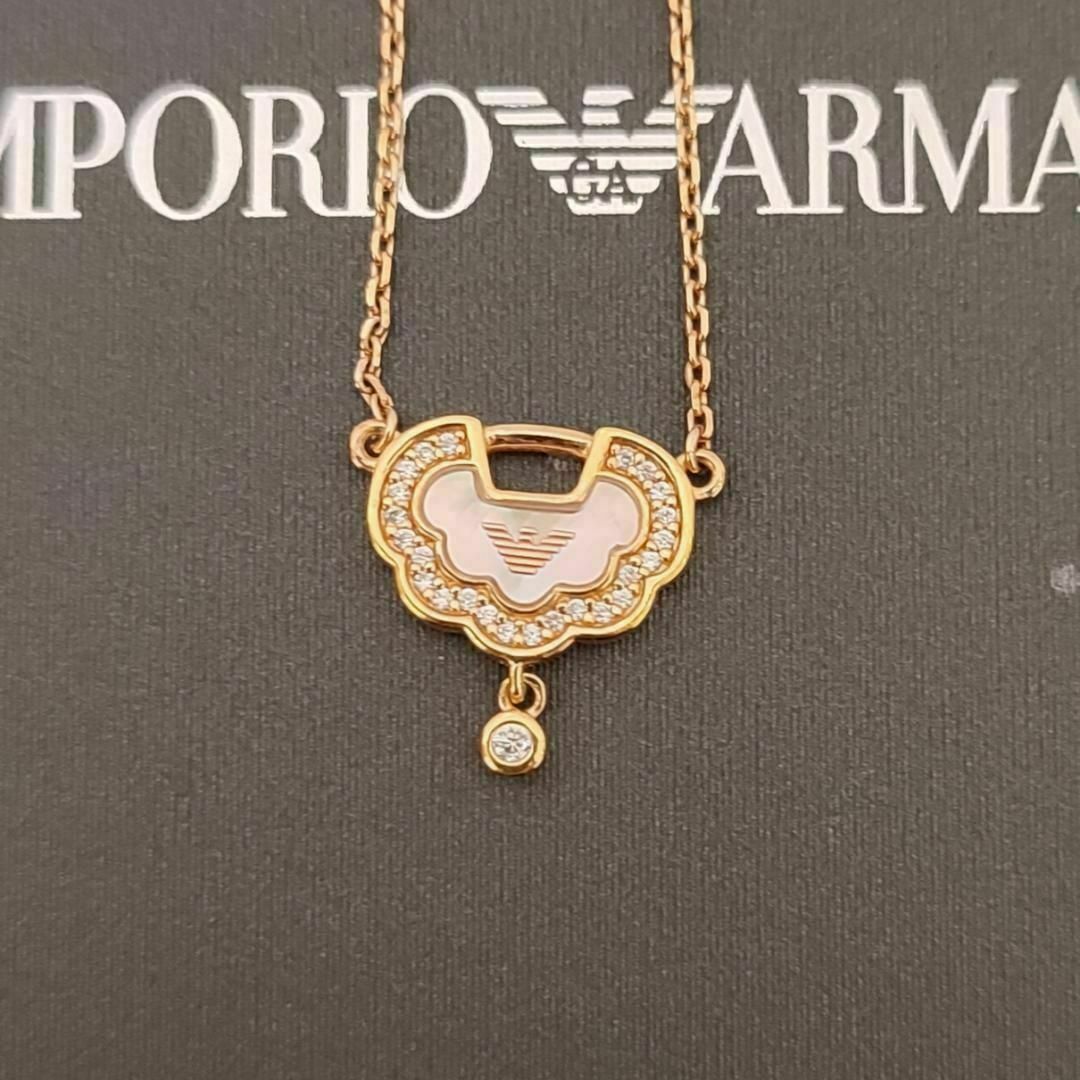 EMPORIO ARMANI - 【極美品】エンポリオアルマーニ ネックレス EMPORIO ARMANI - 【極美品】エンポリオアルマーニ ネックレス