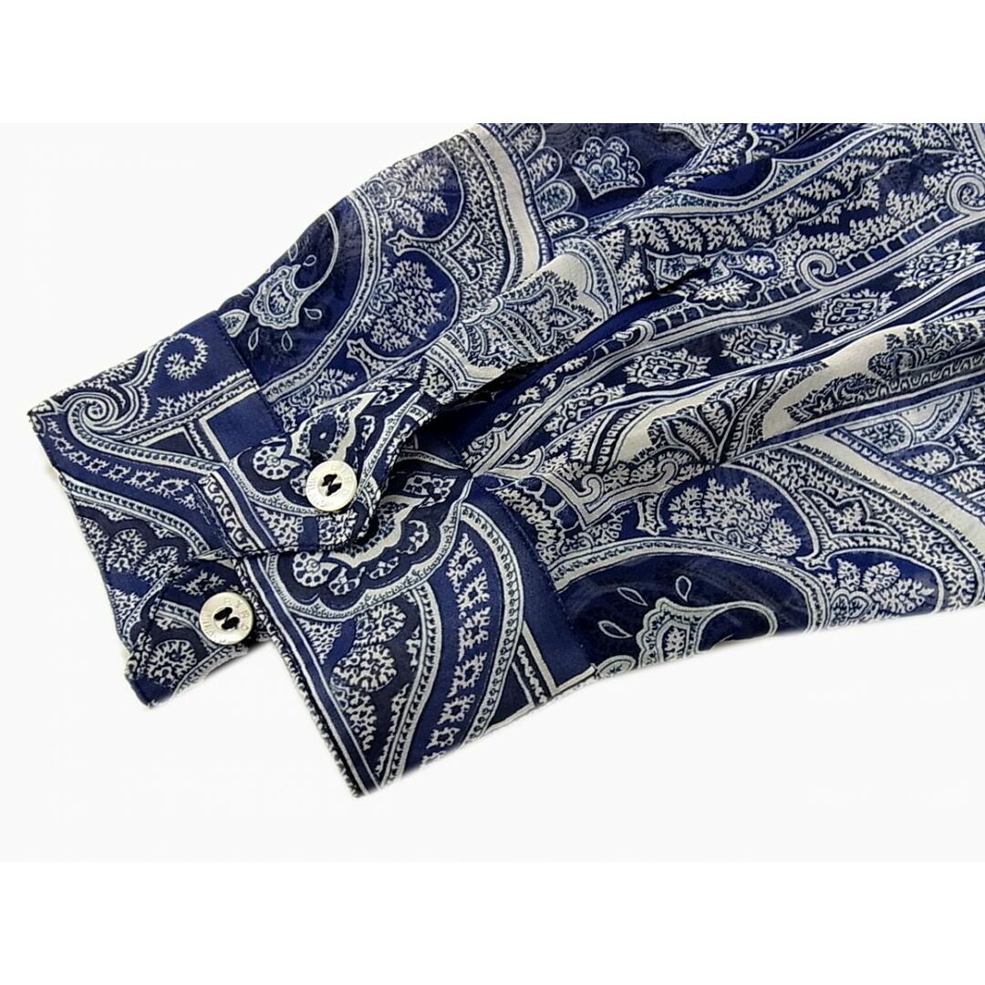 ETRO - 美品◇ETRO Milano エトロ シア レーヨン シャツ 長袖 ETRO - 美品◇ETRO Milano エトロ シア レーヨン シャツ 長袖