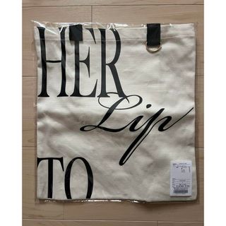 Her lip to(トートバッグ ・ ブラック/黒色系)のフリマ Her lip to(トートバッグ ・ ブラック/黒色系)のフリマ