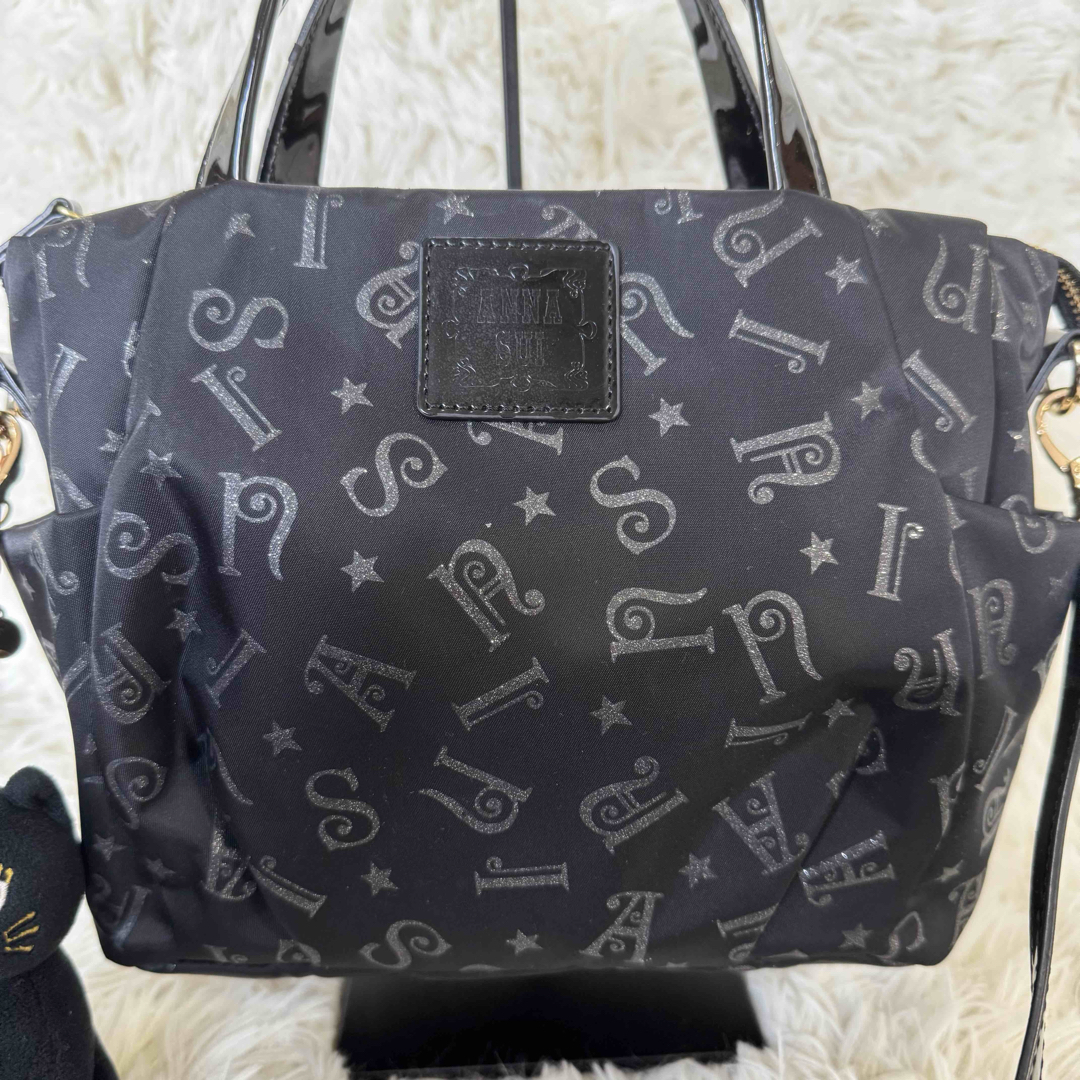 ANNA SUI - ANNA SUI アナスイ ホーリー 2way トートバッグ ANNA SUI - ANNA SUI アナスイ ホーリー 2way トートバッグ