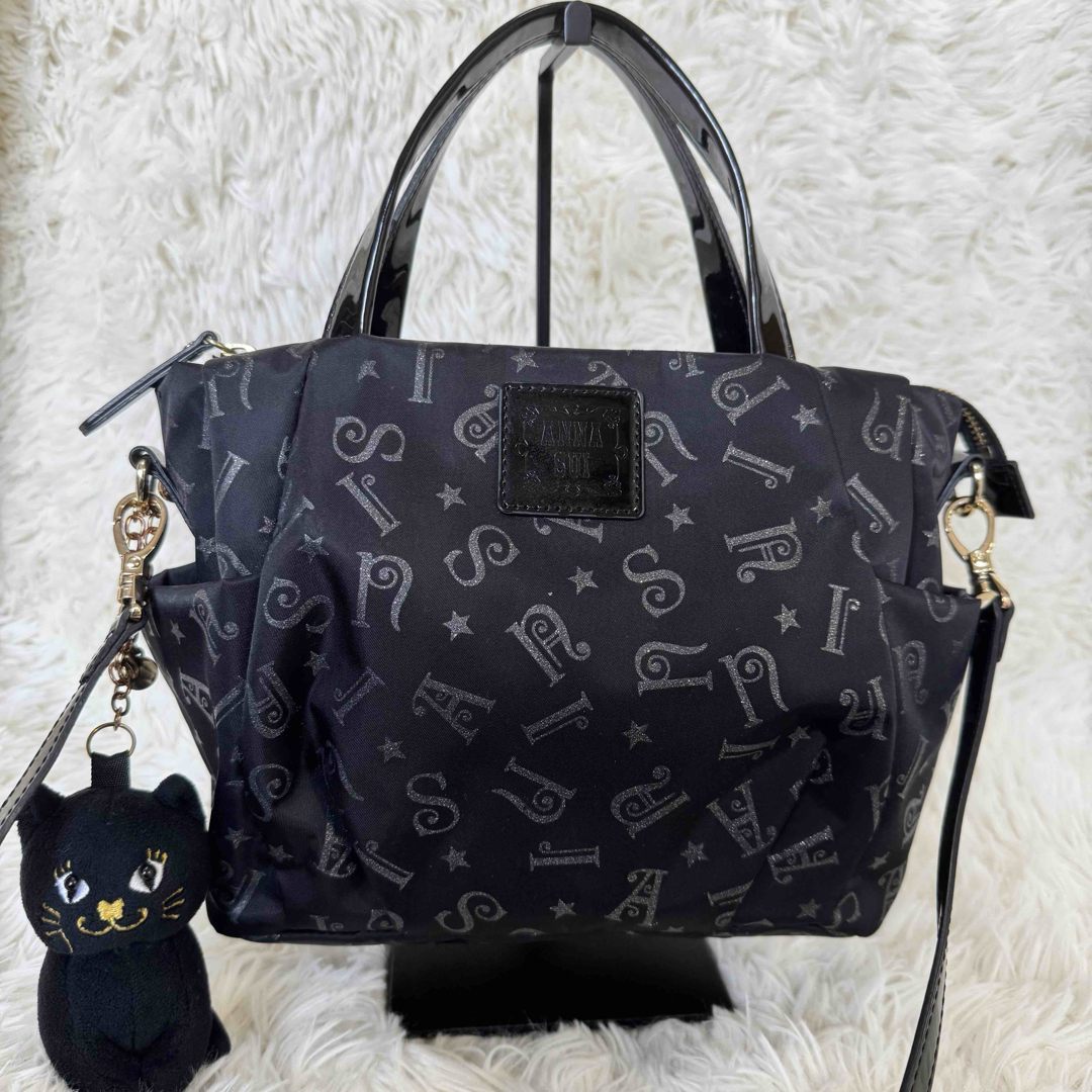 ANNA SUI - ANNA SUI アナスイ ホーリー 2way トートバッグ ANNA SUI - ANNA SUI アナスイ ホーリー 2way トートバッグ