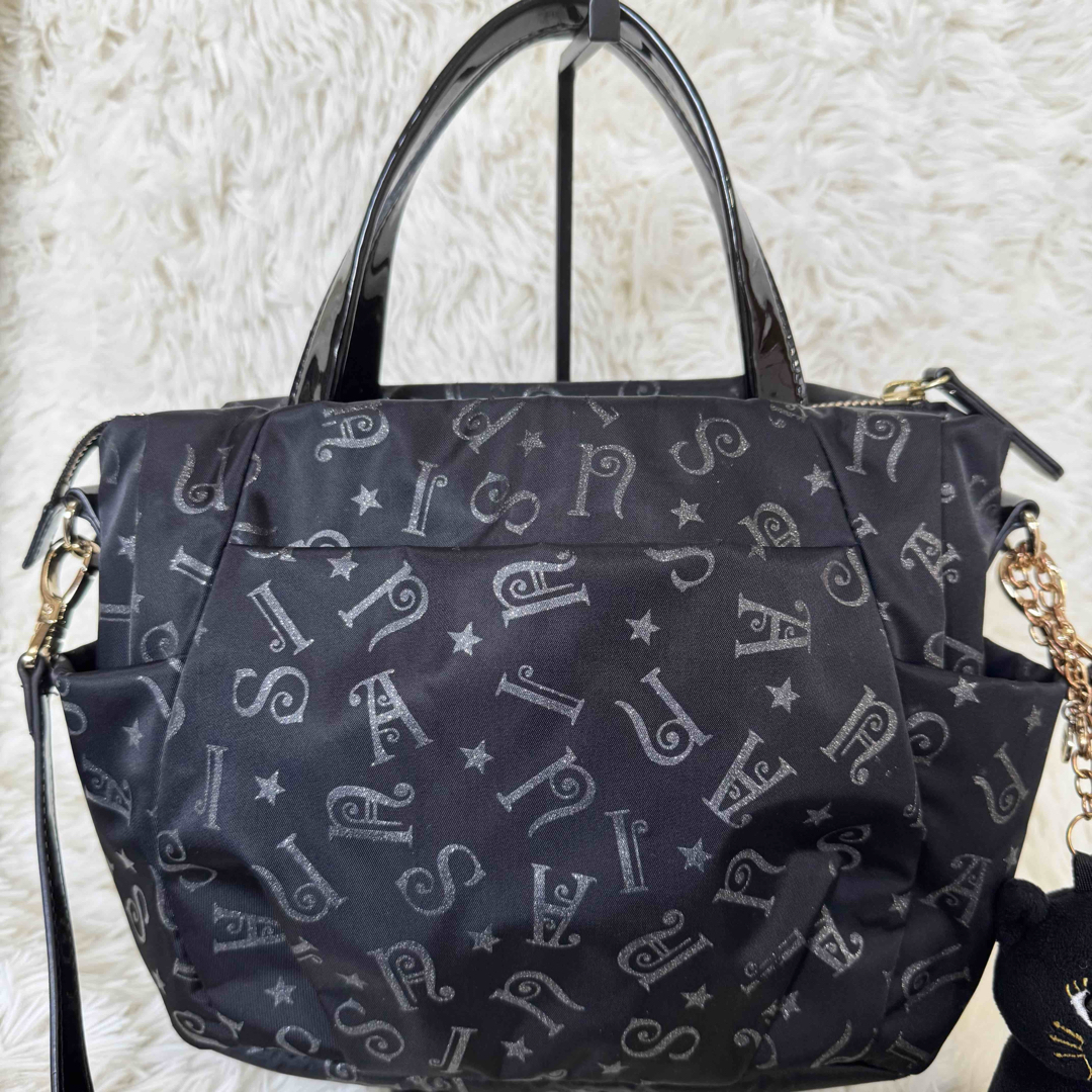 ANNA SUI - ANNA SUI アナスイ ホーリー 2way トートバッグ ANNA SUI - ANNA SUI アナスイ ホーリー 2way トートバッグ