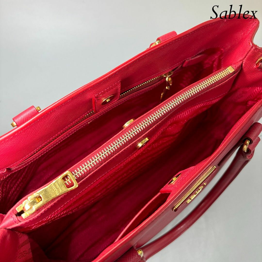 PRADA - 【未使用級】プラダ メンズ 三角ロゴ ラクス 2way PRADA - 【未使用級】プラダ メンズ 三角ロゴ ラクス 2way