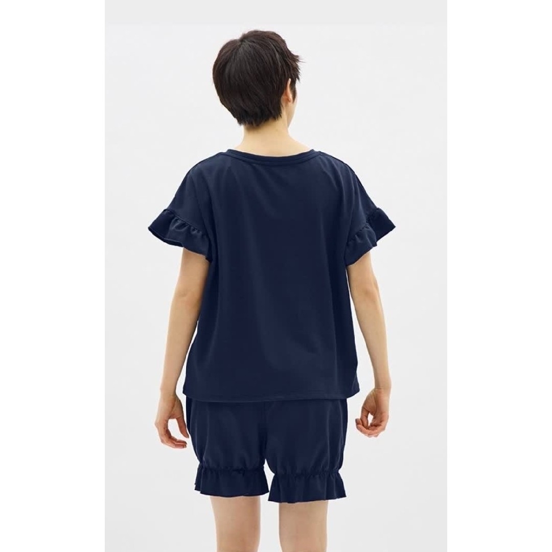 GU - 新品☆S/おぱんちゅうさぎフリルラウンジセット+ヘアバンド GU - 新品☆S/おぱんちゅうさぎフリルラウンジセット+ヘアバンド