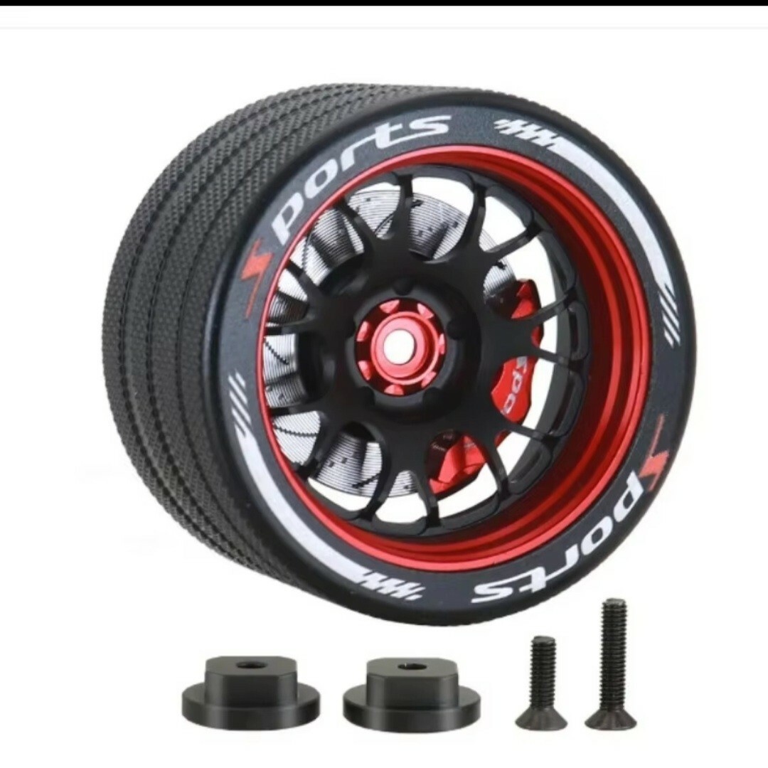 メッシュ 赤 プロポ ステアリング ホイール FUTABA SANWA KO エンタメ/ホビーのおもちゃ/ぬいぐるみ(ホビーラジコン)の商品写真