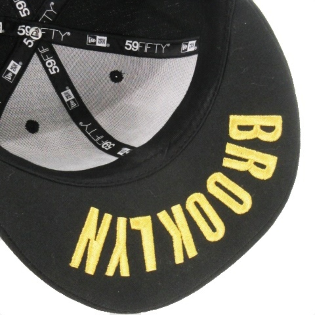 NEW ERA - NEW ERA 59FIFTY 帽子 キャップ 金刺繍 7 55.8cm 黒の NEW ERA - NEW ERA 59FIFTY 帽子 キャップ 金刺繍 7 55.8cm 黒の