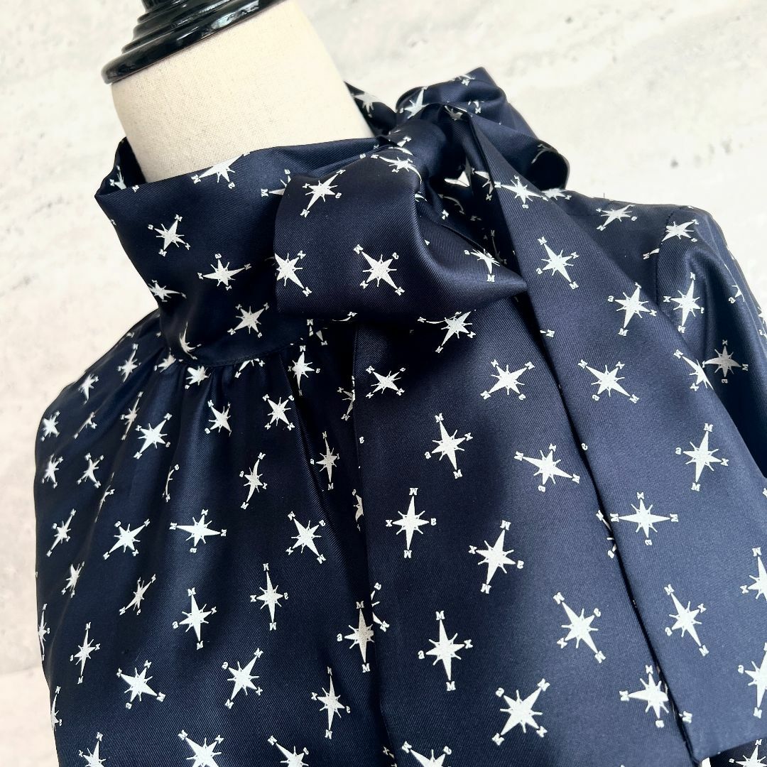 Max Mara - 極美品☆MAXMARA白タグ☆シルク☆人気☆ロゴ Max Mara - 極美品☆MAXMARA白タグ☆シルク☆人気☆ロゴ