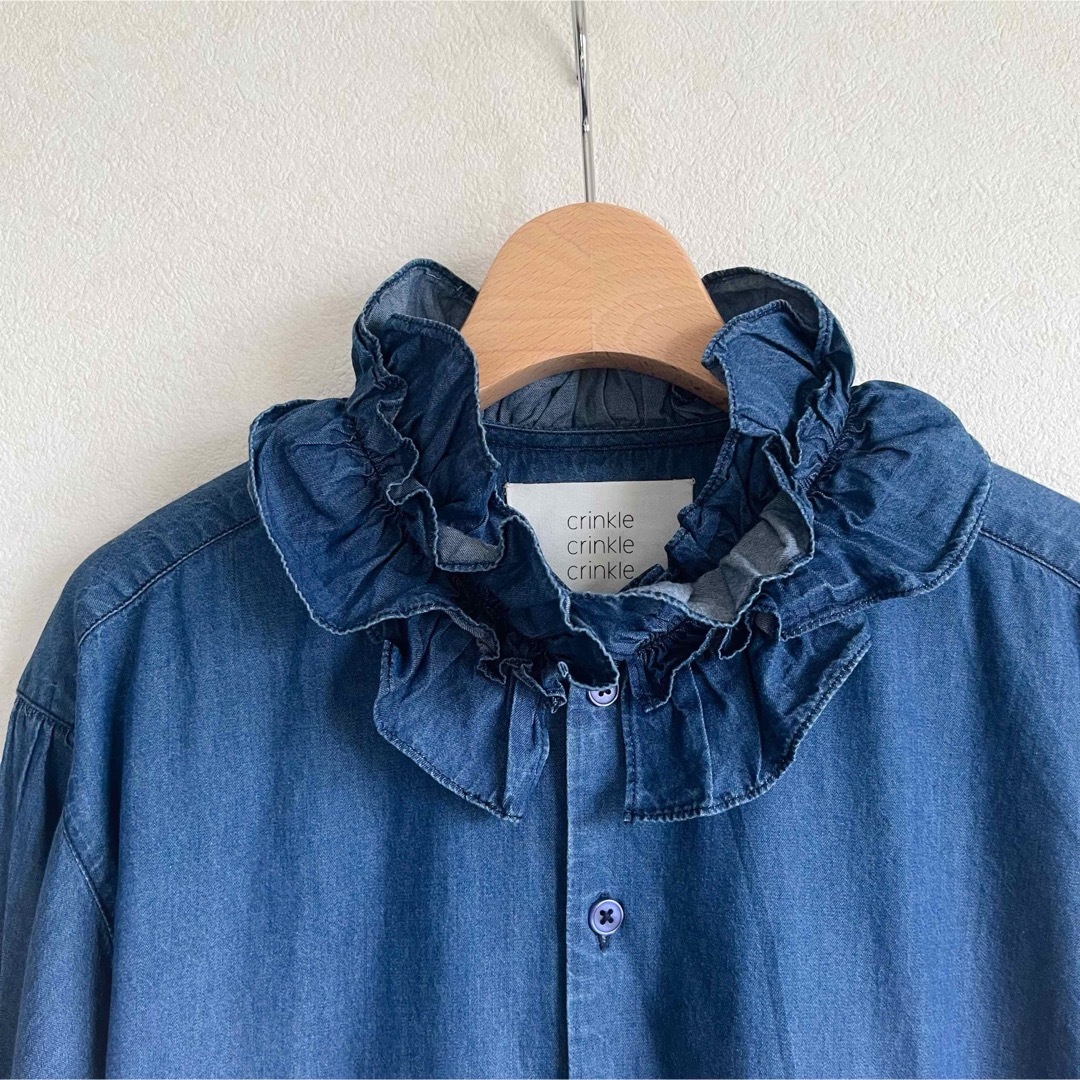 Spick & Span - 未使用 crinkle crinkle crinkle フリル シャツ Spick & Span - 未使用 crinkle crinkle crinkle フリル シャツ